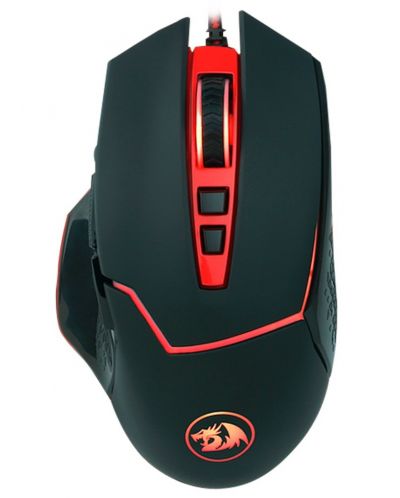 Гейминг мишка Redragon - Inspirit M907, лазерна, черна