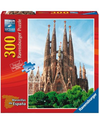 Пъзел Ravensburger от 300 части - Саграда Фамилия, Барселона