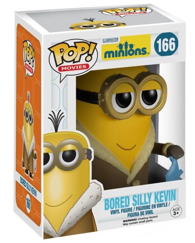 Фигура Funko POP! Animation: Minions - Bored Silly Kevin #166 - 2