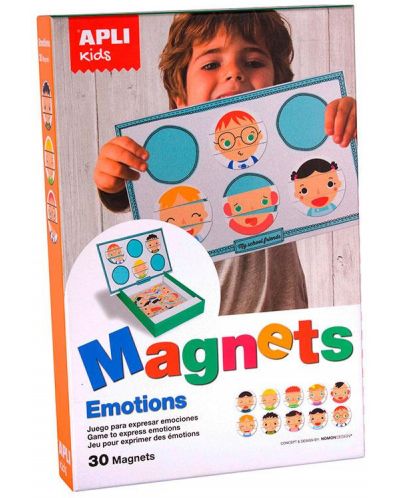 Образователна магнитна игра APLI Kids – Емоции - 1