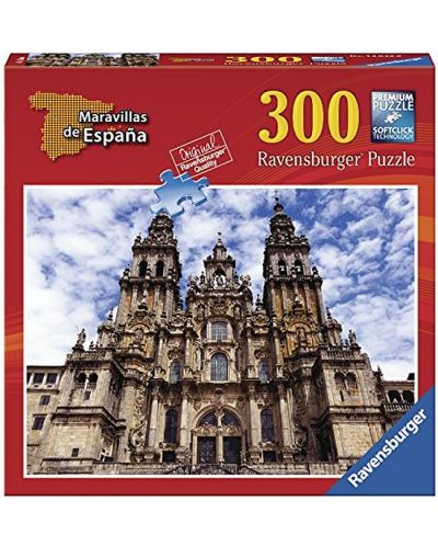 Пъзел Ravensburger от 300 части - Сантяго де Компостела