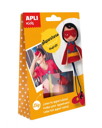 Tворчески комплект APLI - Направи си сам супергерой - 1