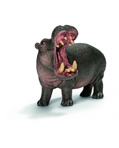 Фигурка Schleich от серията Дивия живот - Африка: Хипопотам - 1