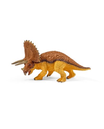 Фигурка Schleich от серията Динозаври малки: Трицератопс жълт - малък - 1