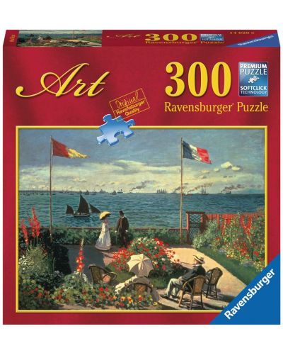 Пъзел Ravensburger от 300 части - Тераса в Сент-Андрес, Клод Моне