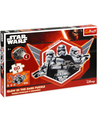 Светещ пъзел Trefl от 60 части - Star Wars