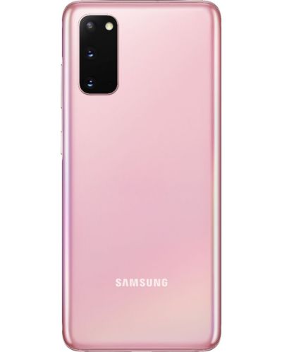 Смартфон Samsung Galaxy S20 - 6.2, 128GB, розов - 4