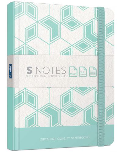 Тетрадка Gipta S-notes, 120 листа, асортимент - 3