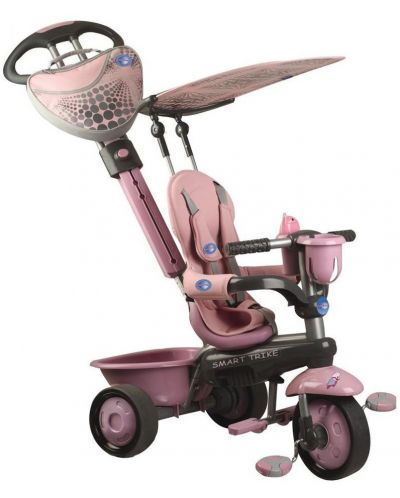 Детска триколка 3 в 1 SmarTrike ZOO - Розова