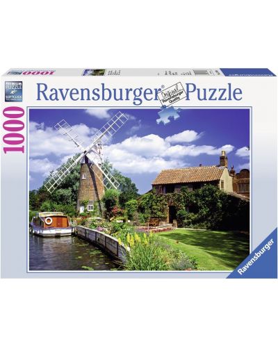 Пъзел Ravensburger от 1000 части - Вятърната мелница