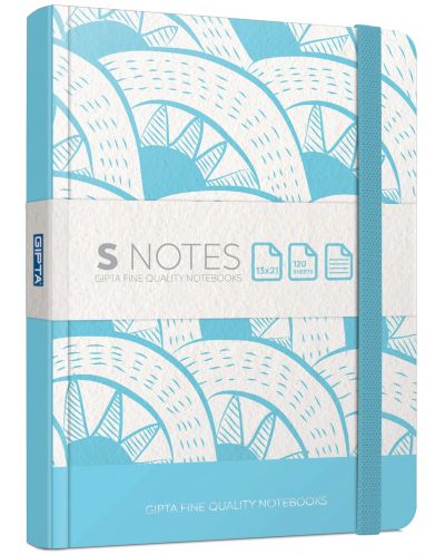 Тетрадка Gipta S-notes, 120 листа, асортимент - 1