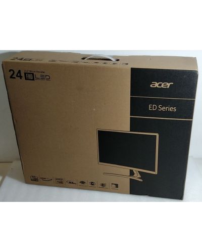 Геймърски монитор Acer ED242QRA - 23.6" 144 Hz Curved Widescreen LCD (разопакован) - 1