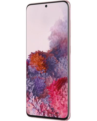 Смартфон Samsung Galaxy S20 - 6.2, 128GB, розов - 2