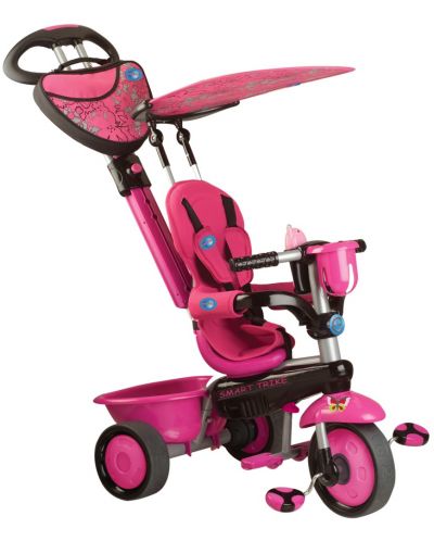 Детска триколка 3 в 1 SmarTrike ZOO - Цикламена