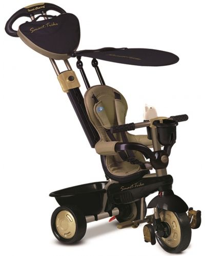 Детска триколка 4 в 1 SmarTrike Dream - Златен/Черен