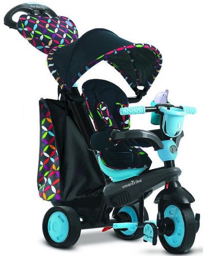 Детска триколка 4 в 1 SmarTrike Boutique - Синя
