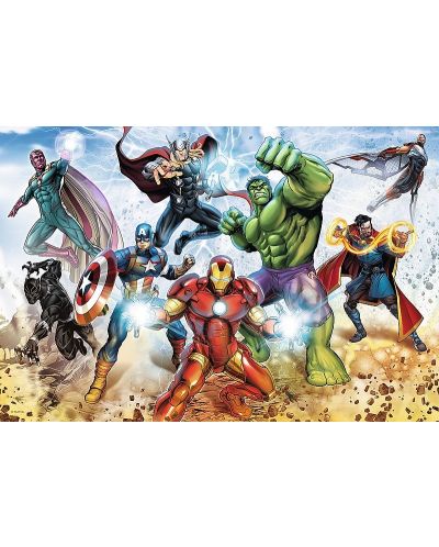 Пъзел Trefl от 160 части - Да спасим света, Marvel - 1