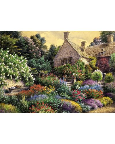 Пъзел Art Puzzle от 1500 части - Цветовете на моята градина, Студио Макнийл - 2