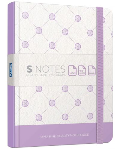 Тетрадка Gipta S-notes, 120 листа, асортимент - 4
