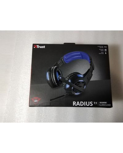 Гейминг слушалки Trust GXT 350 Radius - 7.1 Surround (разопакован) - 2
