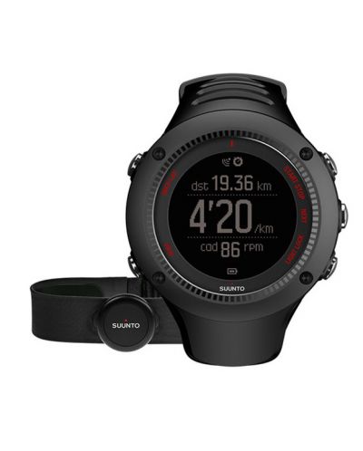 Suunto Ambit3 Run + heart rate сензор - черен