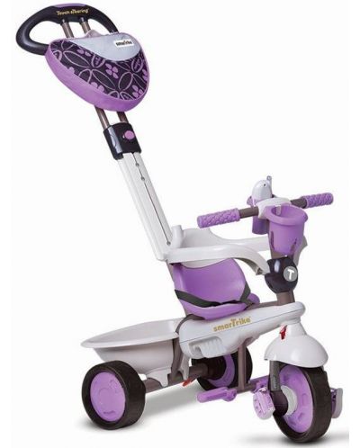 Детска триколка 4 в 1 SmarTrike Dream - Лилав/Черен