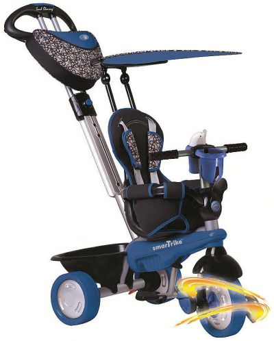 Детска триколка 4 в 1 SmarTrike Dream - Черен/Син