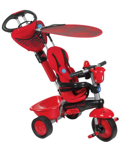 Детска триколка 3 в 1 SmarTrike ZOO - Червена