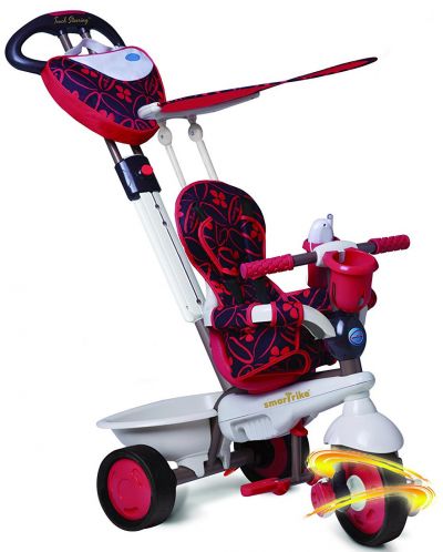 Детска триколка 4 в 1 SmarTrike Dream - Червен/Черен