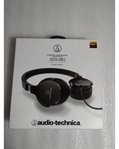 Слушалки Audio-Technica ATH-SR5BK - черни (разопакован) - 2