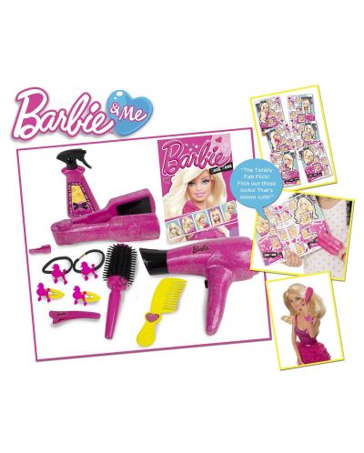 Комплект детски аксесоари Barbie  - Сет за прически - 1