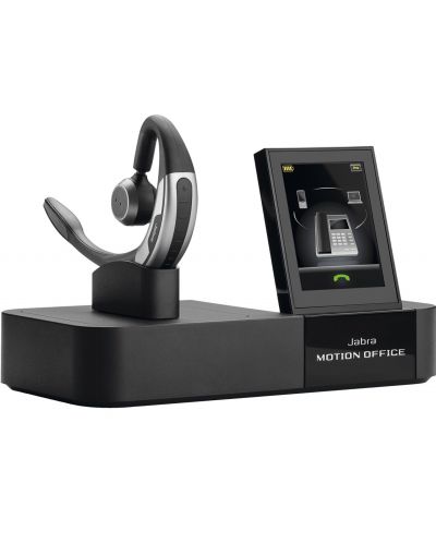 Слушалка с микрофон Jabra - Motion Office UC MS, черна