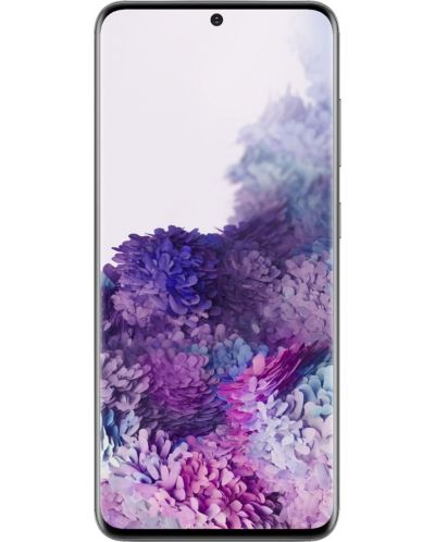 Смартфон Samsung Galaxy S20 - 6.2, 128GB, сив - 1
