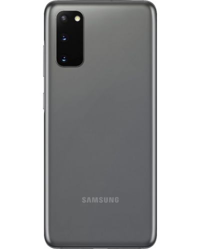 Смартфон Samsung Galaxy S20 - 6.2, 128GB, сив - 4