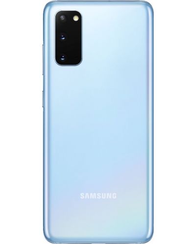 Смартфон Samsung Galaxy S20 - 6.2, 128GB, син - 5