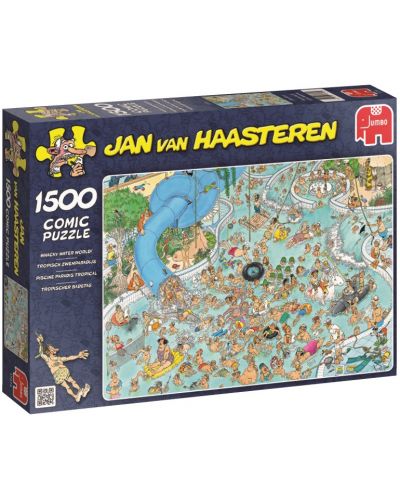 Пъзел Jumbo от 1500 части - Чудесен воден свят!, Ян ван Хаастерен - 1
