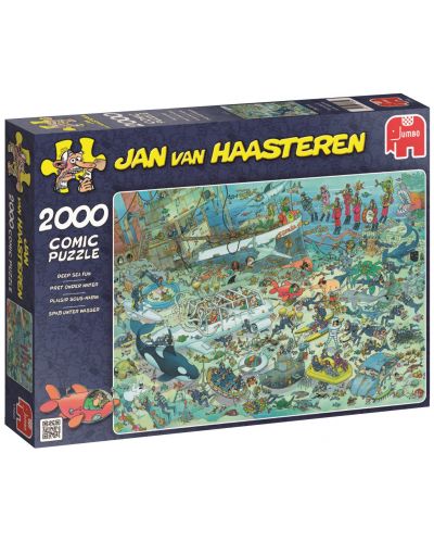Пъзел Jumbo от 2000 части - Дълбоководен хумор, Ян ван Хаастерен - 1