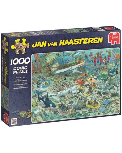 Пъзел Jumbo от 1000 части - Дълбоководен хумор, Ян ван Хаастерен - 1