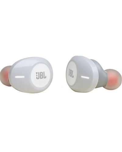 Безжични слушалки JBL - Tune 120TWS, бели - 1
