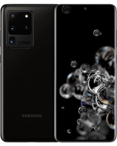 Смартфон Samsung Galaxy S20 Ultra - 6.9, 128GB, черен - 5