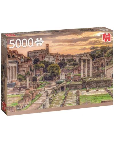Пъзел Jumbo от 5000 части - Римски форум, Рим - 1