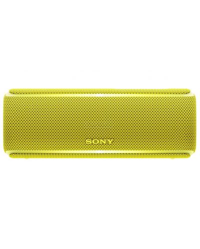Портативна колонка Sony - SRS-XB21, жълта