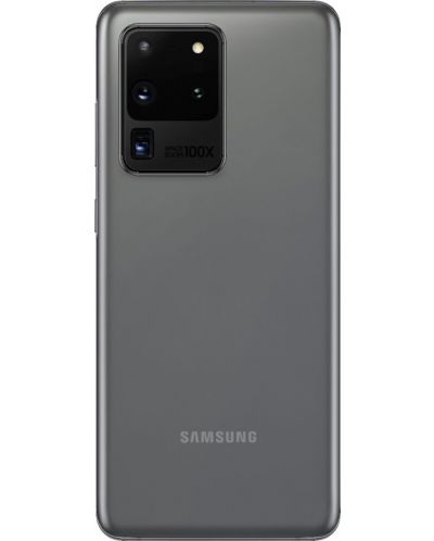 Смартфон Samsung Galaxy S20 Ultra - 6.9, 128GB, сив - 4