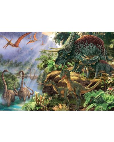 Пъзел Jumbo от 1000 части - Долината на динозаврите - 2