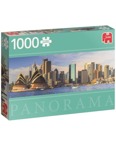 Панорамен пъзел Jumbo от 1000 части - Операта в Сидни - 1