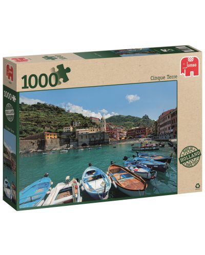 Пъзел Jumbo от 1000 части - Национален парк, Чинкуе Терре