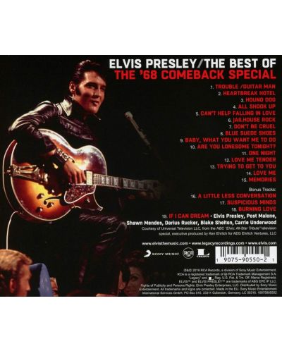 Elvis Presley - The Best of The ’68 Comeback Special (CD) - 2