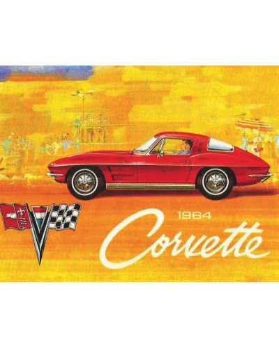 Мини пъзел New York Puzzle от 100 части - Corvette,1964 - 1