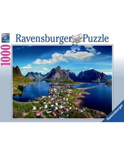 Пъзел Ravensburger от 1000 части - Лофотенски острови, Норвегия