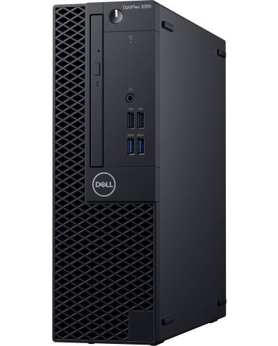 Настолен компютър Dell OptiPlex - 3060SFF, черен - 3